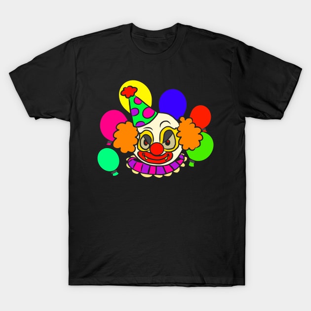 Halloween pictures on t-shirt for kids clown T-Shirt by KK-Royal